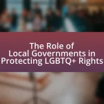The Role of Local Governments in Protecting LGBTQ+ Rights