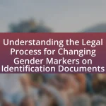 Understanding the Legal Process for Changing Gender Markers on Identification Documents